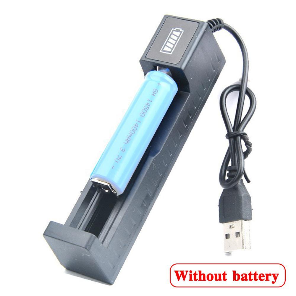 Vape Battery 18650 - เครื่องชาร์จแบตเตอรี่อเนกประสงค์ 18650 แบบ USB ช่องเดียว สำหรับแบตเตอรี่