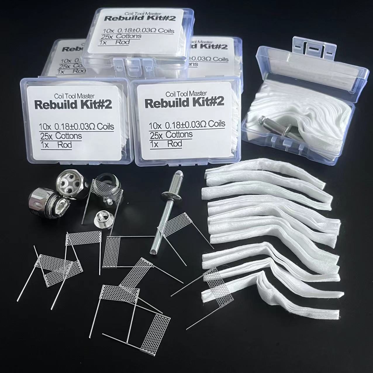 Coil Building Kit - GT สร้างตาข่ายคอยล์ชุด DIY เปลี่ยน Core สําหรับ