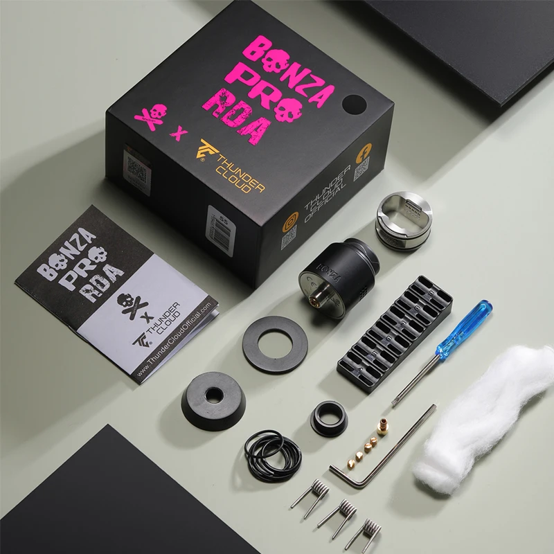 บุหรี่ไฟฟ้าอะตอมไมเซอร์ บอนซ่า - Rda Atomizer Deck บทวิจารณ์และราคา