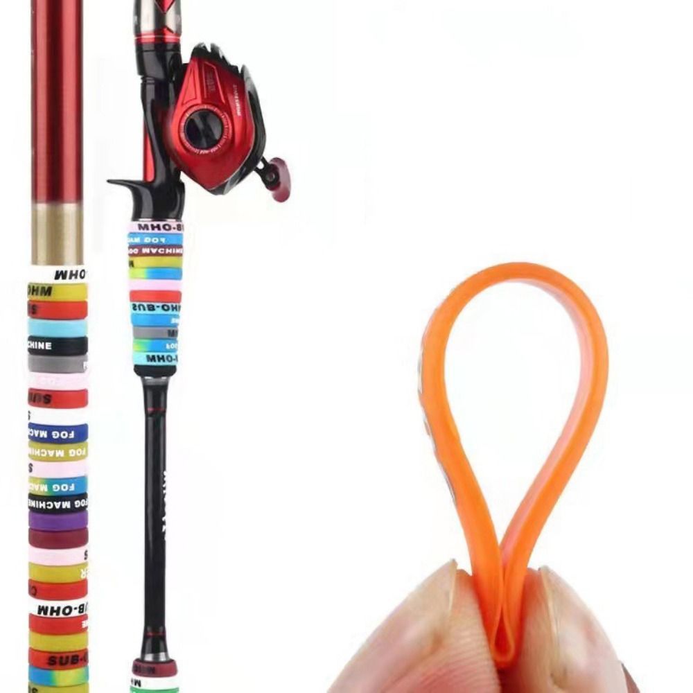 10pcs Anti-Skid Fishing Rod Ha - Vape Band Silicone บทวิจารณ์และราคา