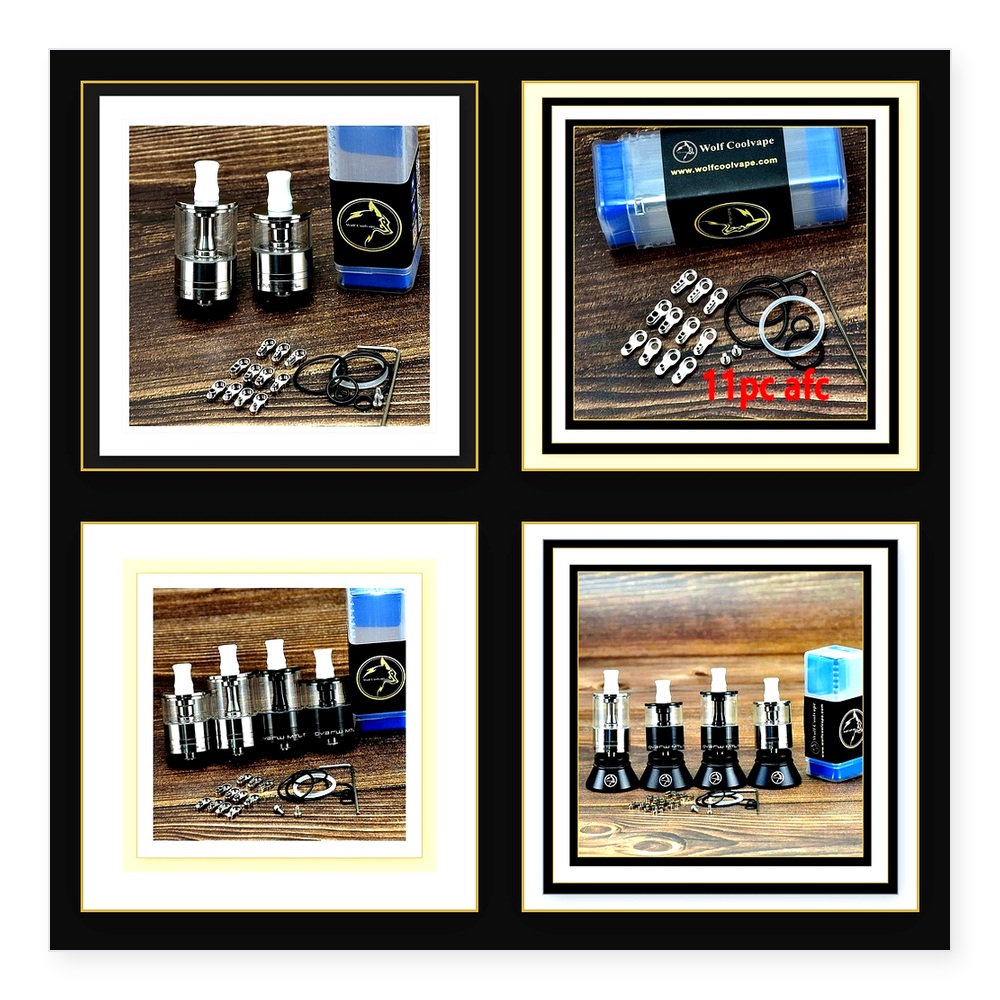 Dvarw MTL FL RTA อะตอมไมเซอร์แ - Vape Coil Replacement บทวิจารณ์และราคา