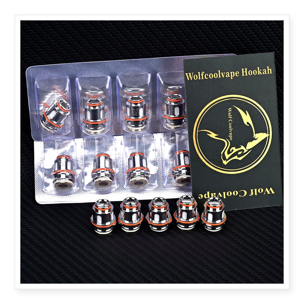 คอยล์เปลี่ยนสำหรับแทงค์ Zeus S - Vape Coil Replacement บทวิจารณ์และราคา